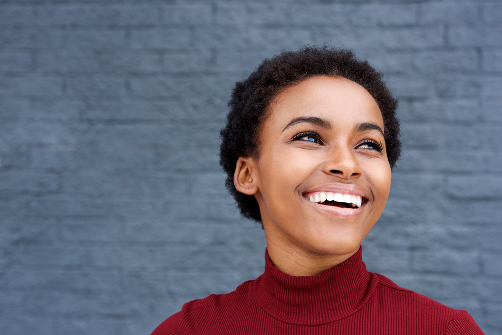 smiling young woman