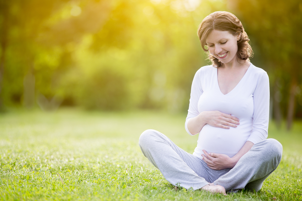 pregnant woman.